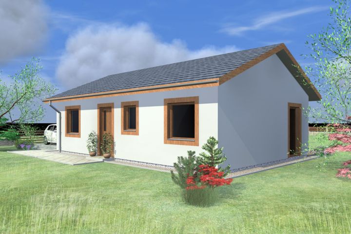 Mini bungalov 3+kk