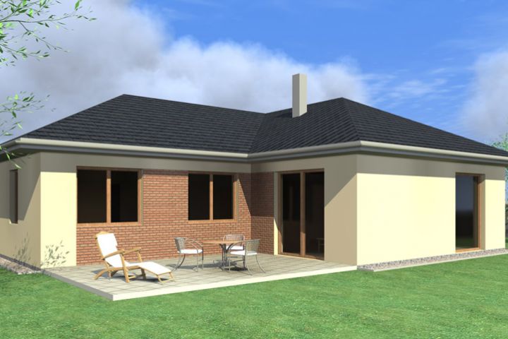 Bungalov s garáží