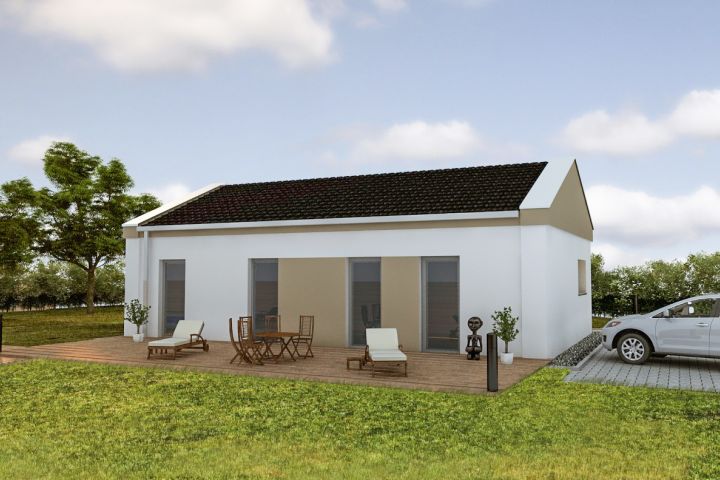 bungalov sedlová střecha 2